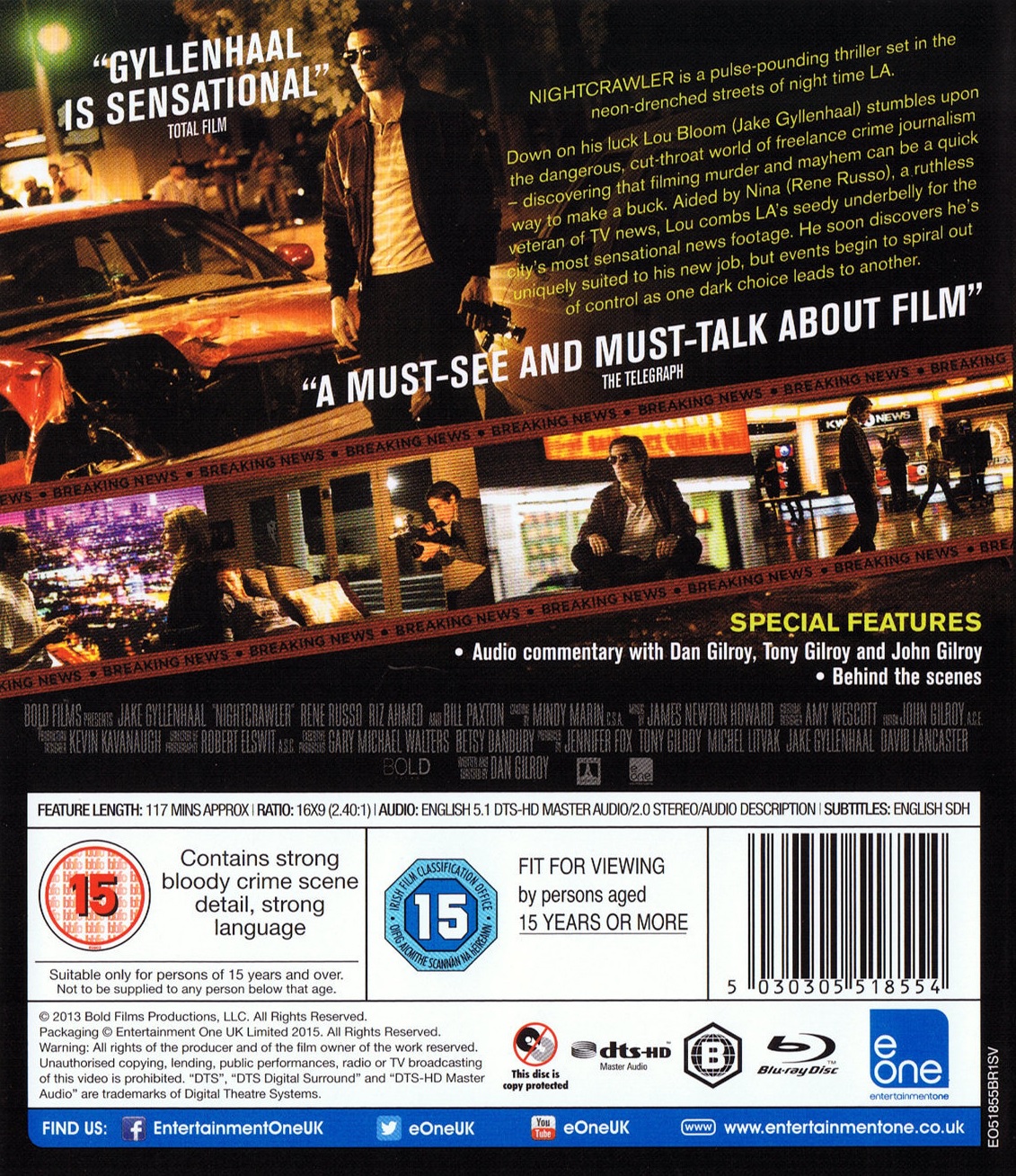 Nightcrawler (ej svensk text) (Blu-ray) - 2