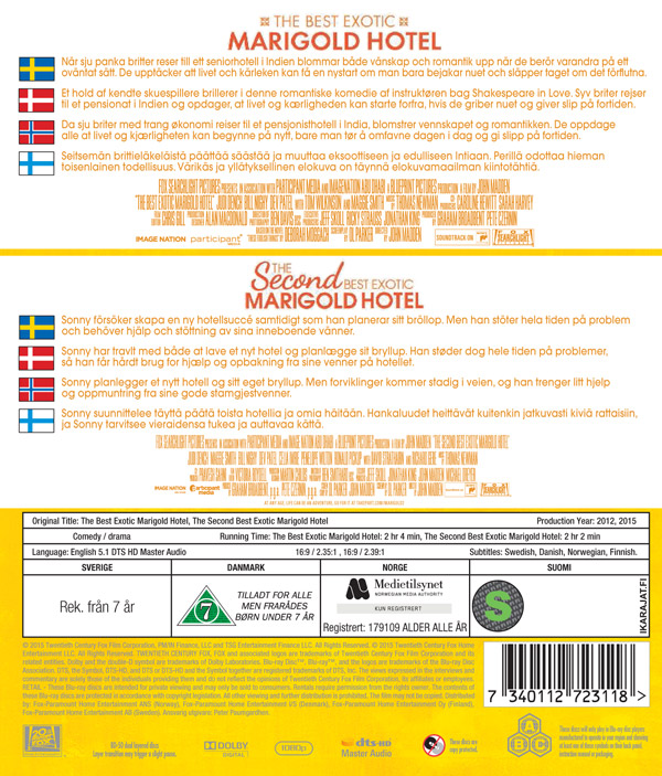 Hotell Marigold 1 & 2 (Blu-ray) - 2