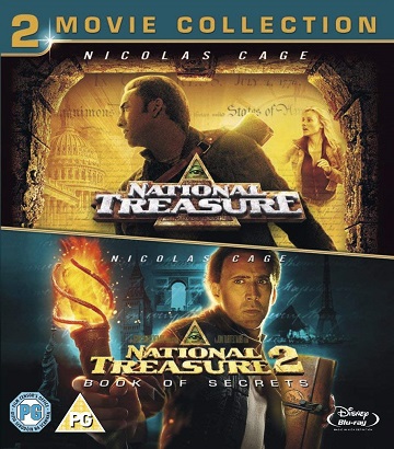 National Treasure / National Treasure 2 (ej svensk text på del 2) (Blu-ray)