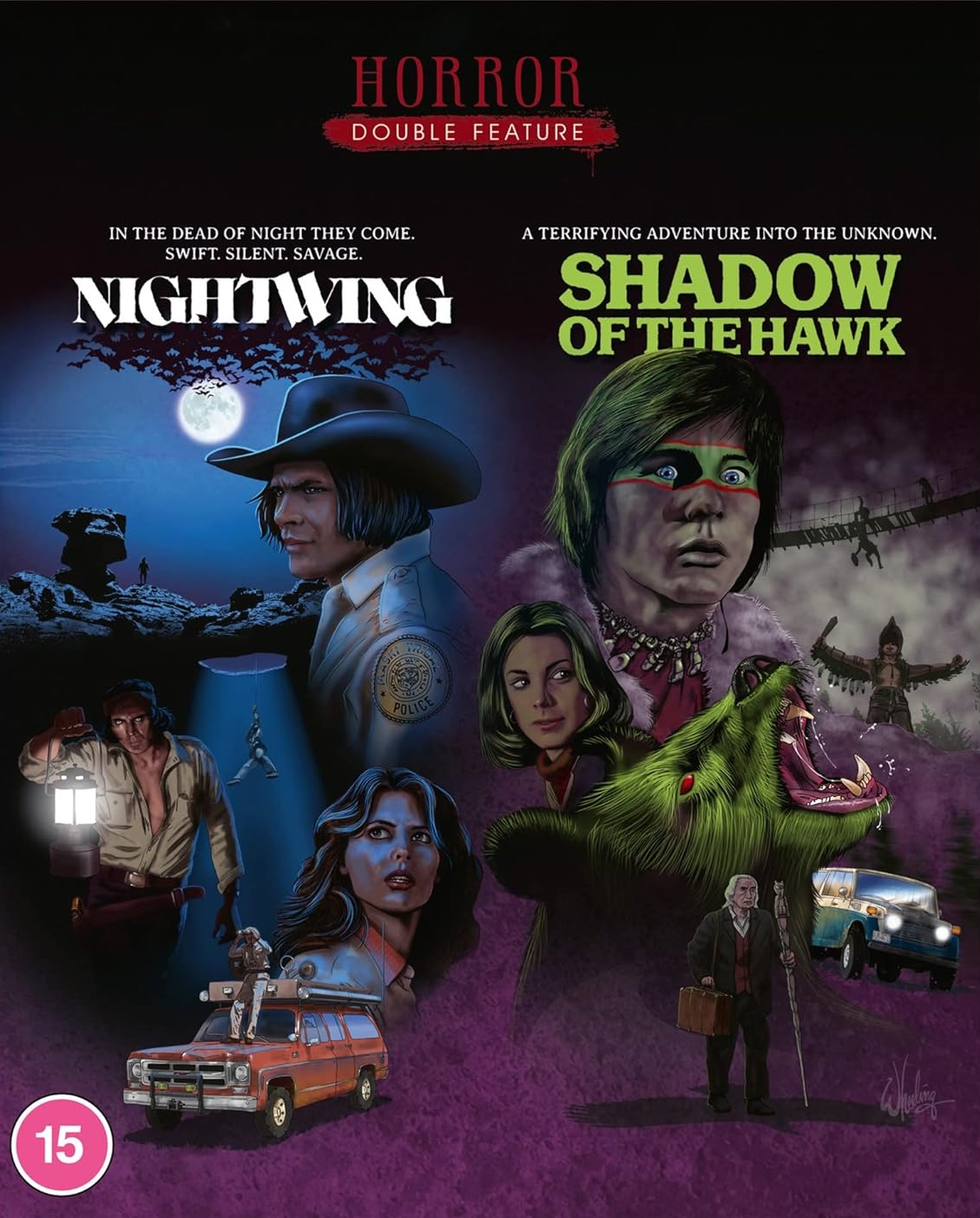 Nightwing / Shadow of the Hawk (ej svensk text) (Blu-ray)