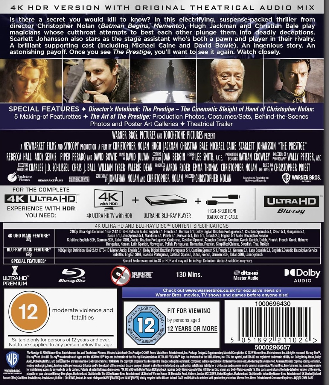 Prestige (4K Ultra HD + Blu-ray) - 2