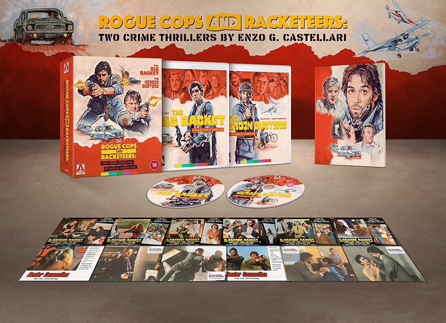 Rogue Cops And Racketeers: Two Crime Thrillers by Enzo G. Castellari (Limited Edition) (ej svensk text) (Blu-ray) - 3