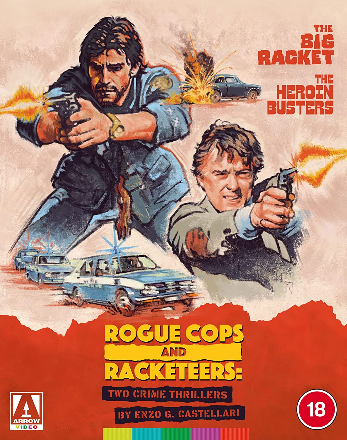 Rogue Cops And Racketeers: Two Crime Thrillers by Enzo G. Castellari (Limited Edition) (ej svensk text) (Blu-ray)