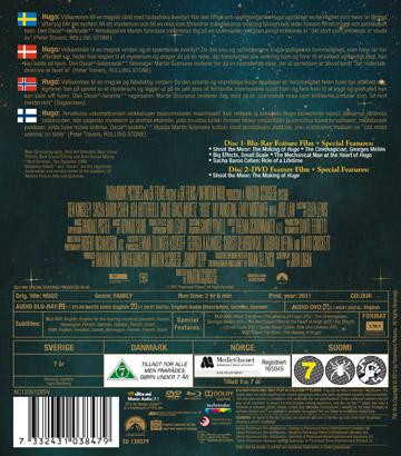 Hugo (Blu-ray + DVD) - 2
