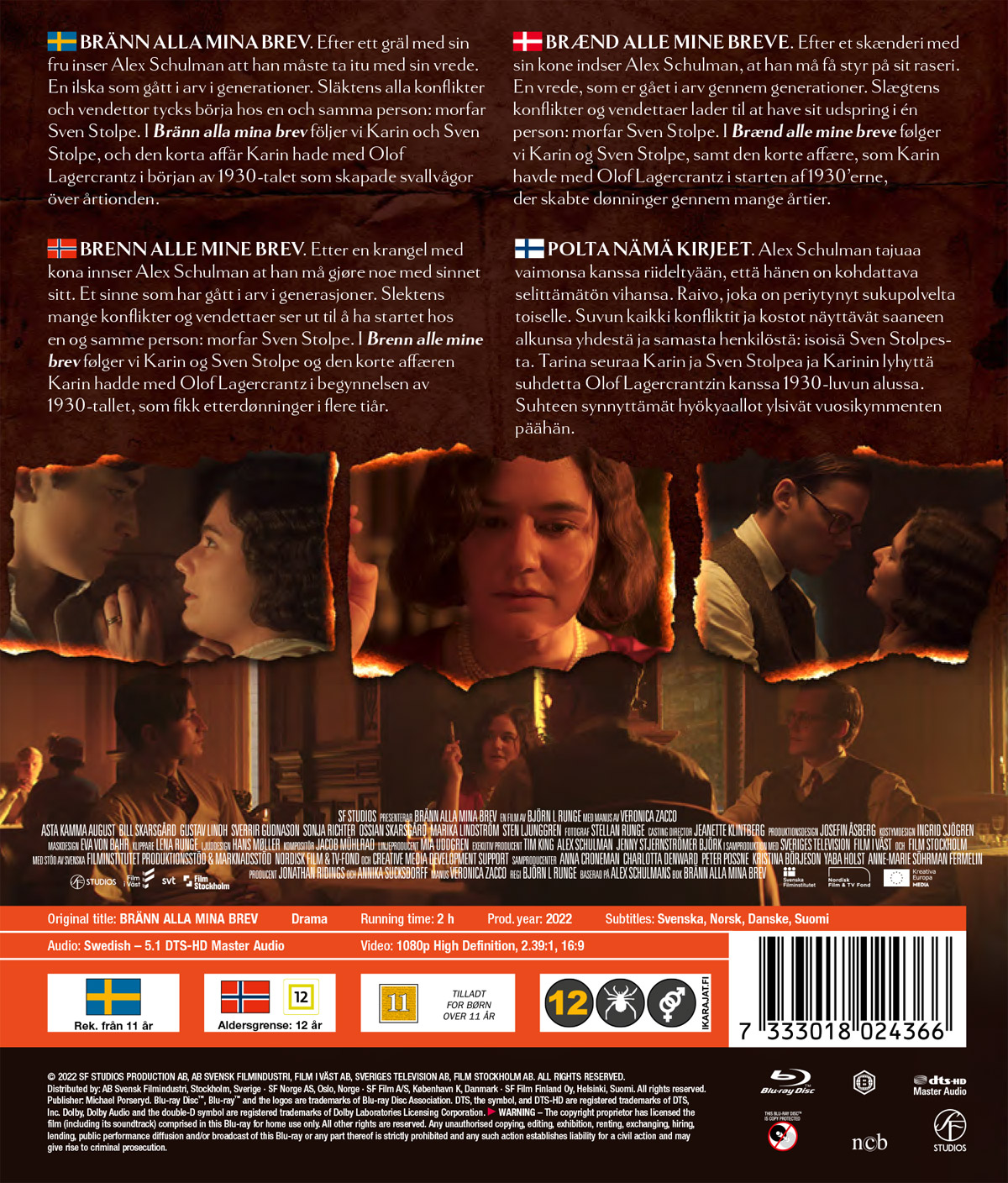 Bränn Alla Mina Brev (Blu-ray) - 2