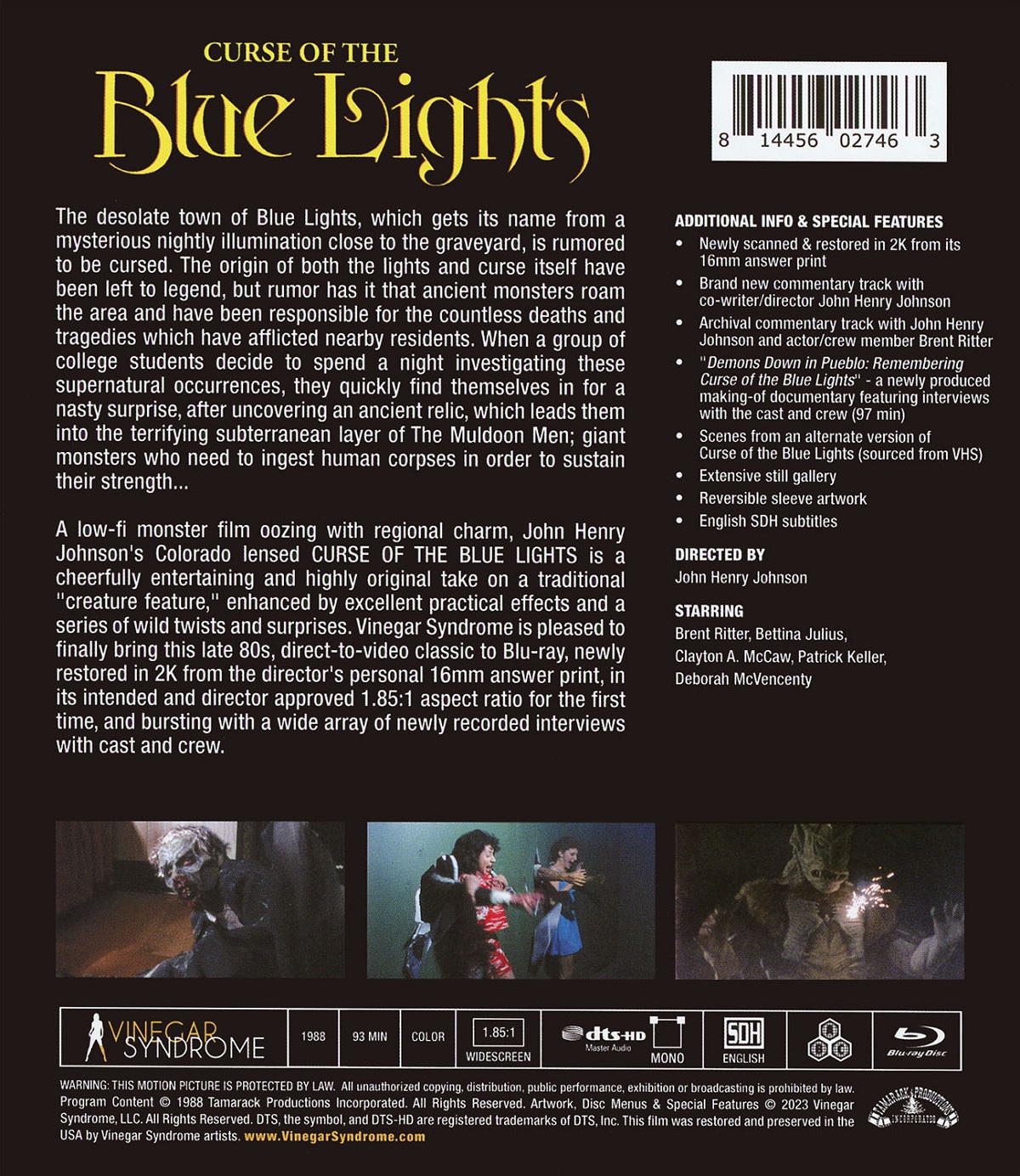 Curse of the Blue Lights (ej svensk text) (Blu-ray) - 2