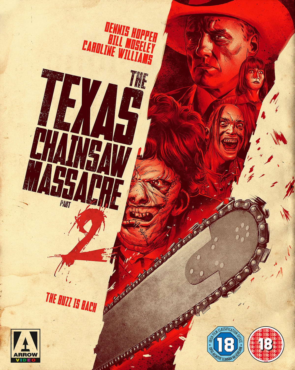 Texas Chainsaw Massacre 2 (Limited Edition) (ej svensk text) (Blu-ray + DVD)