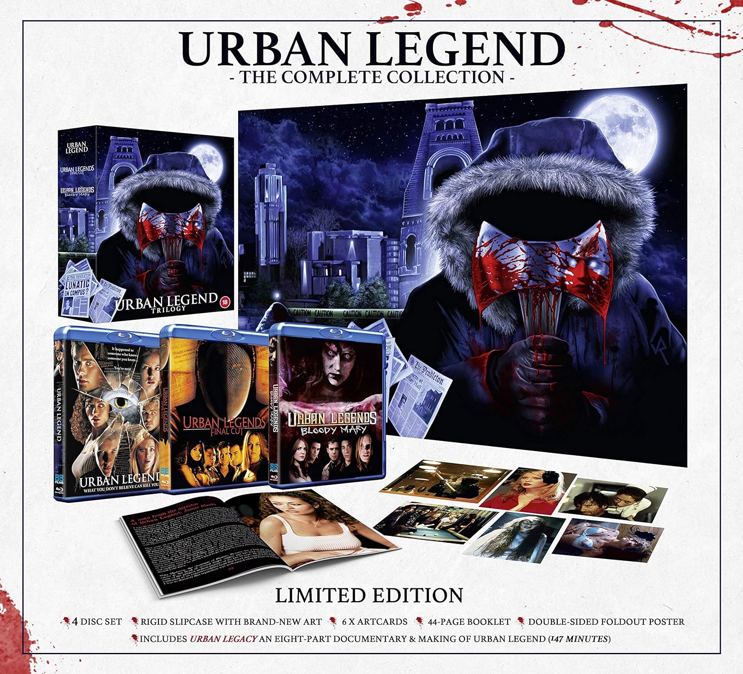 Urban Legend Trilogy (Limited Edition) (ej svensk text) (Blu-ray) - 2