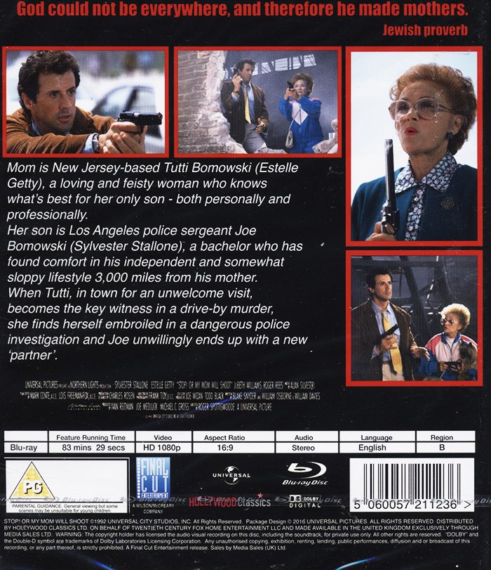 Stop! Or My Mom Will Shoot (ej svensk text) (Blu-ray) - 2