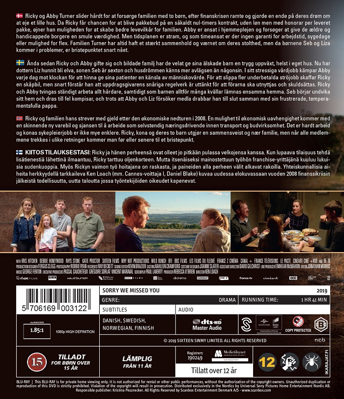 Sorry We Missed You (Blu-ray) - 2