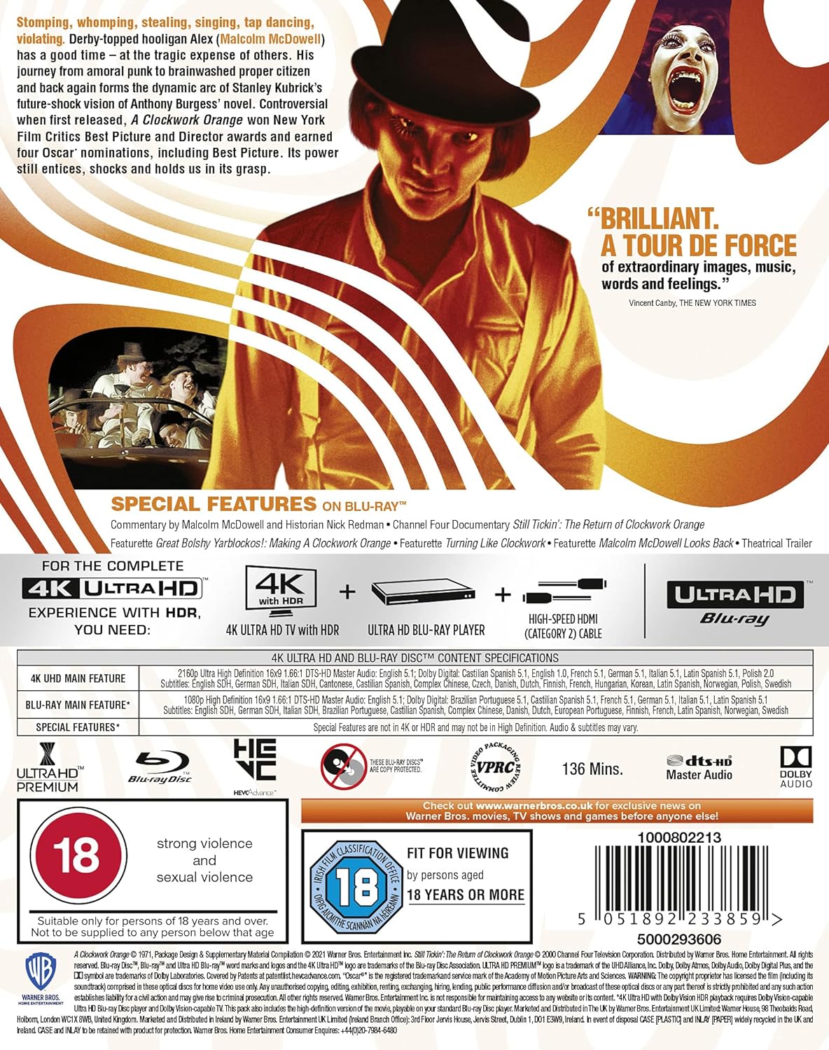 A Clockwork Orange (4K Ultra HD + Blu-ray) - 2