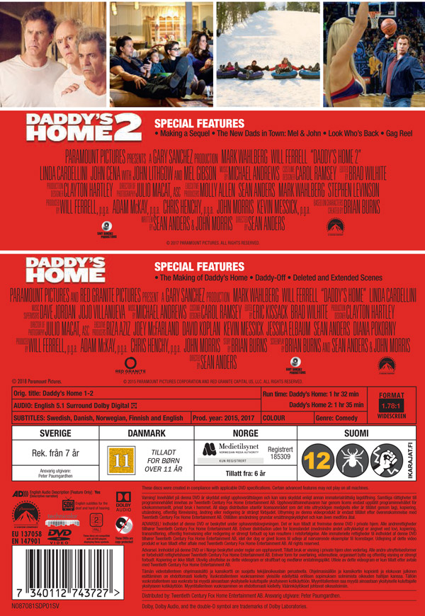 Daddy's Home 1-2 - 2