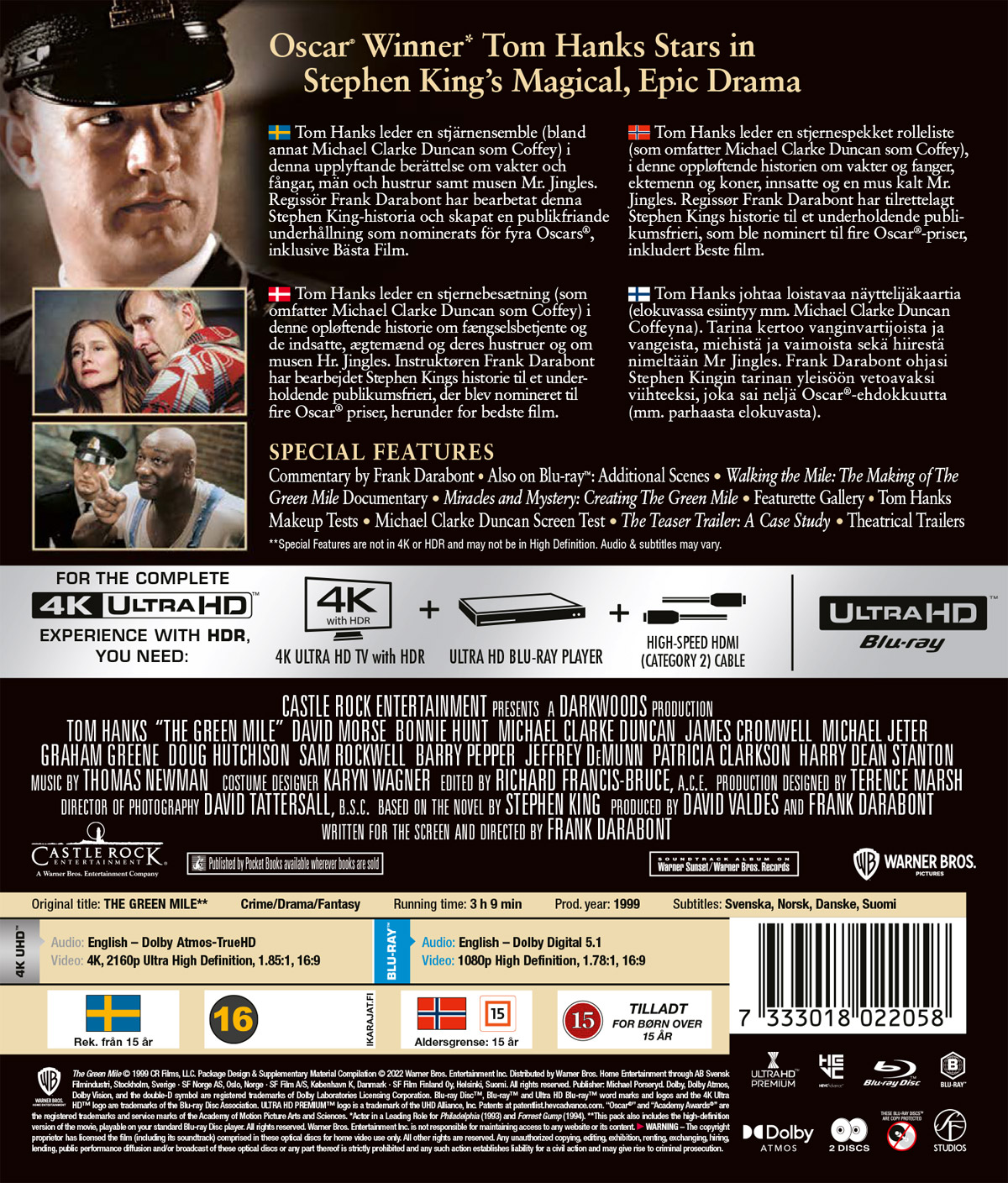 Den Gröna Milen (4K Ultra HD + Blu-ray) - 2