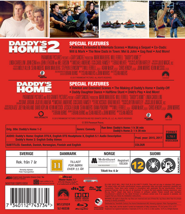 Daddy's Home 1-2 (Blu-ray) - 2