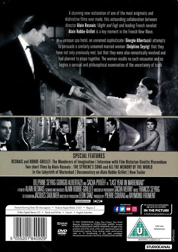 Last Year In Marienbad (ej svensk text) - 2