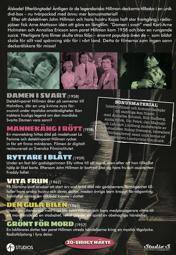 Den Stora Hillmanboxen (8-disc) - 2