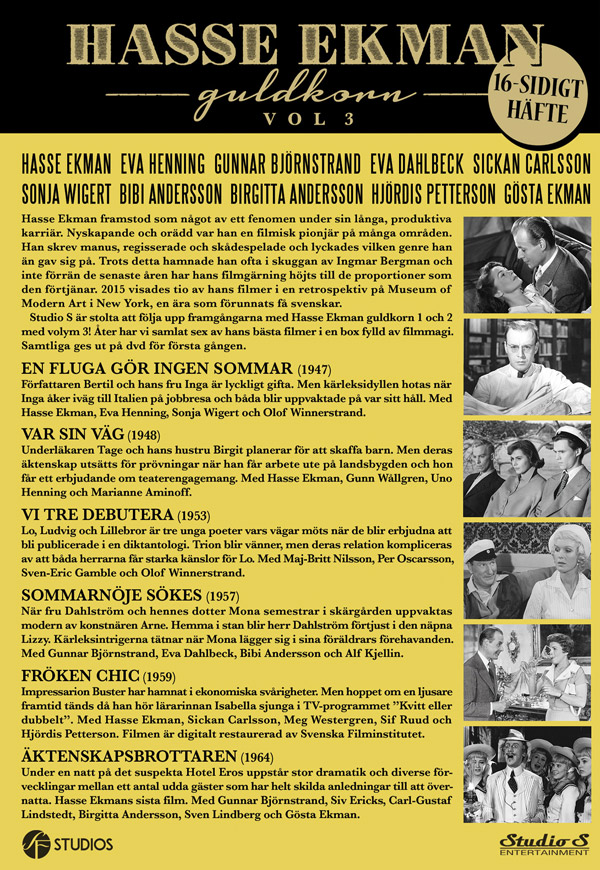 Hasse Ekman - Guldkorn Vol. 3 (6-disc) - 2