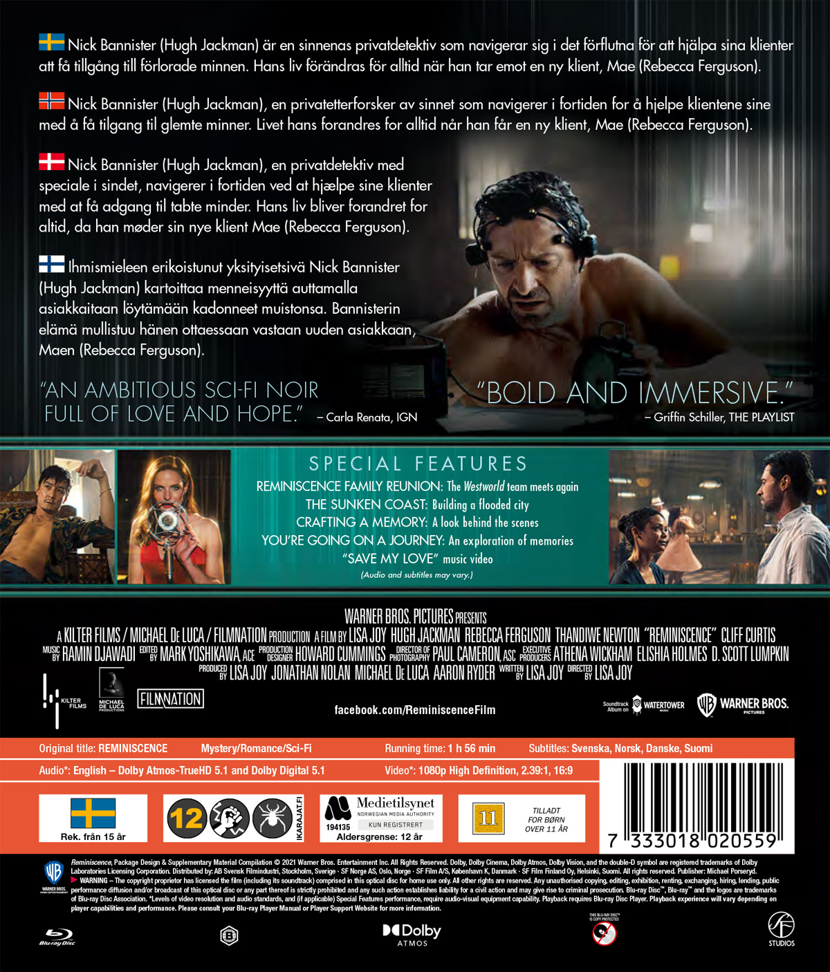 Reminiscence (Blu-ray) - 2