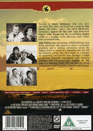 Legend of the Lost (ej svensk text) - 2
