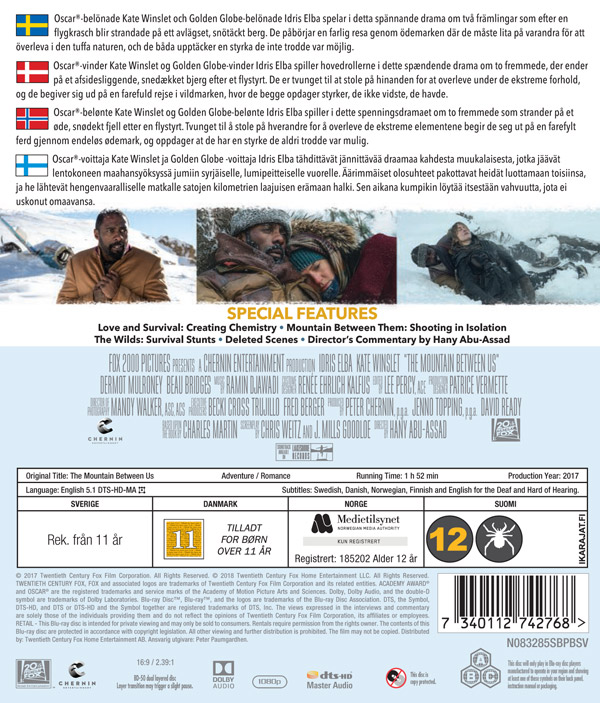 Mountain Between Us (Blu-ray) - 2