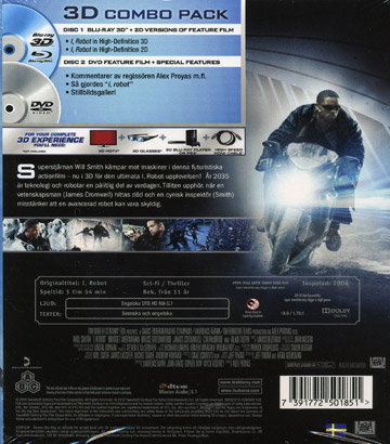 I, Robot (Real 3D + DVD) - 2