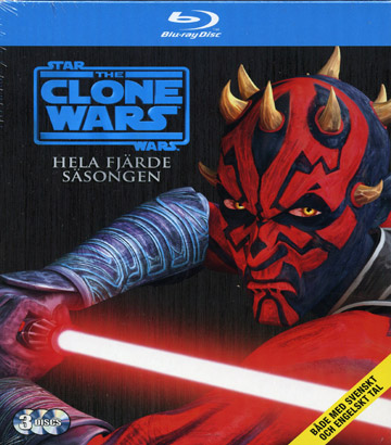 Star Wars: Clone Wars - Säsong 4 (Blu-ray)
