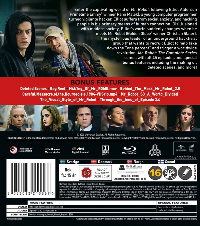 Mr. Robot - Säsong 1-4 (Blu-ray) - 2
