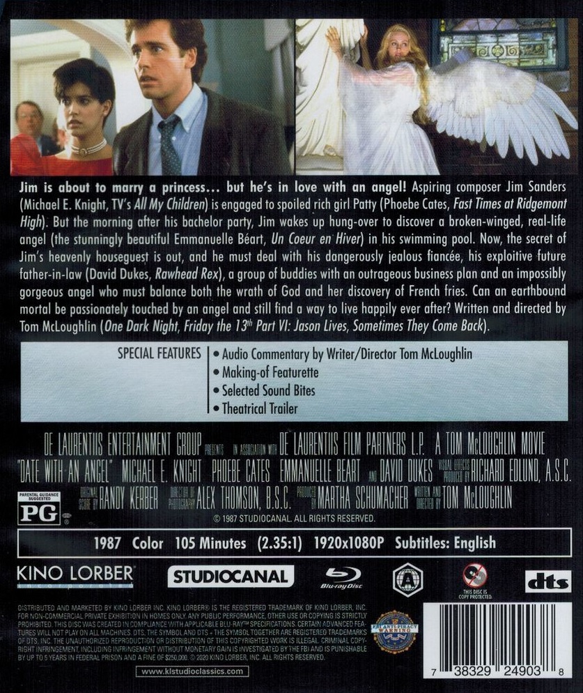 Date With An Angel (ej svensk text) (Blu-ray) (OBS! Region A) - 2