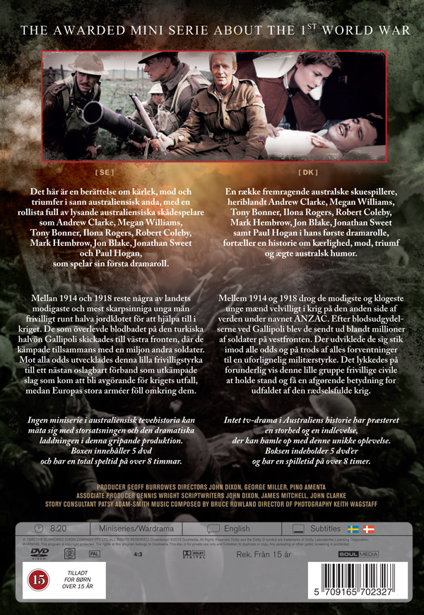 Anzacs (Miniserie) (5-disc) - 2