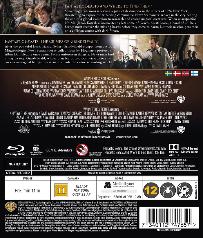 Fantastiska Vidunder 1 & 2 (Blu-ray) - 2