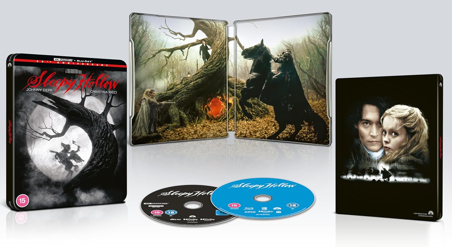 Sleepy Hollow (Limited Edition Steelbook) (ej svensk text) (4K Ultra HD + Blu-ray) - 3