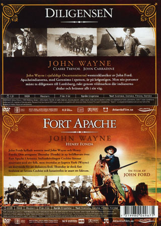 Diligensen / Fort Apache (2-disc) - 2