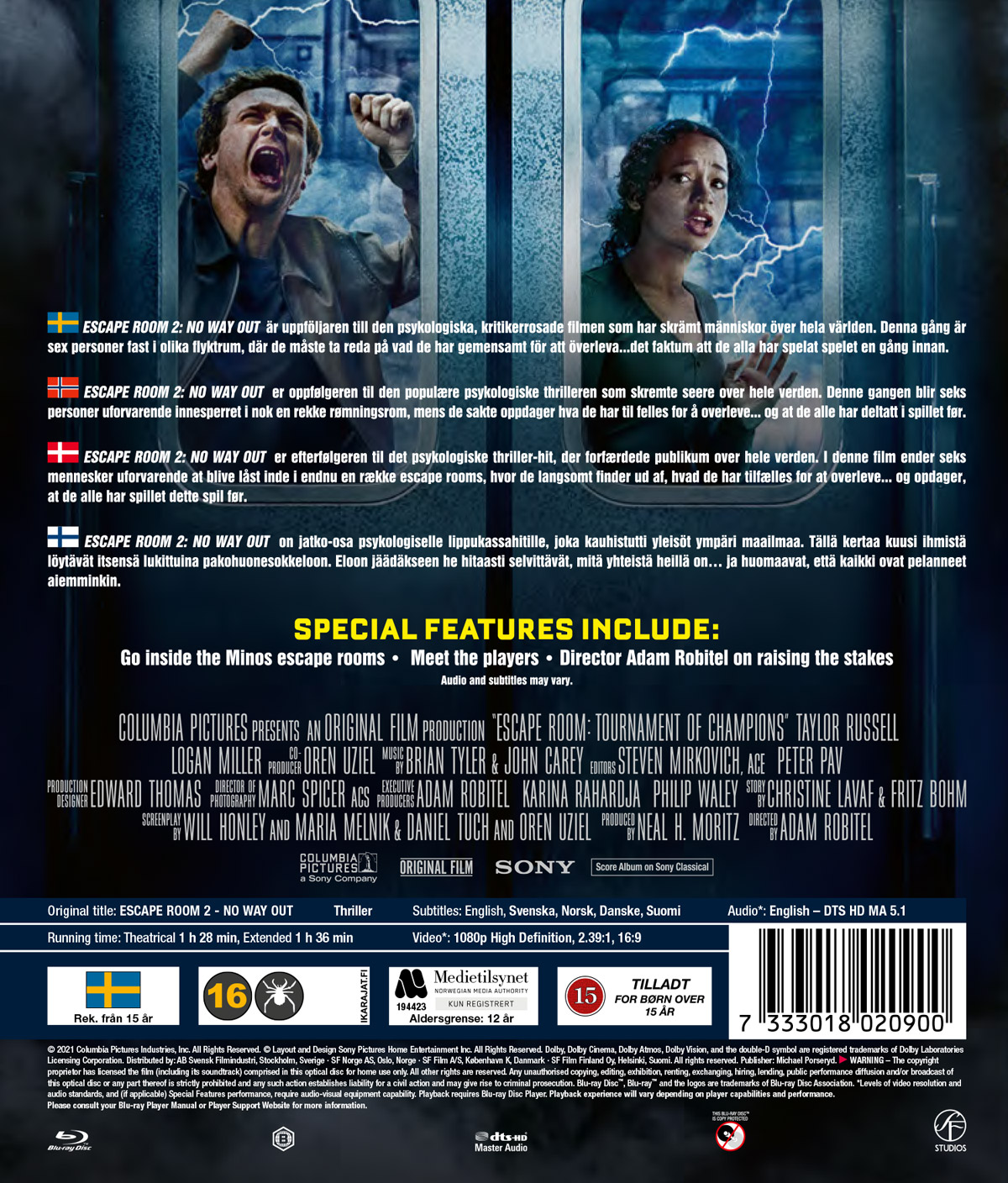 Escape Room 2 - No Way Out (Blu-ray) - 2