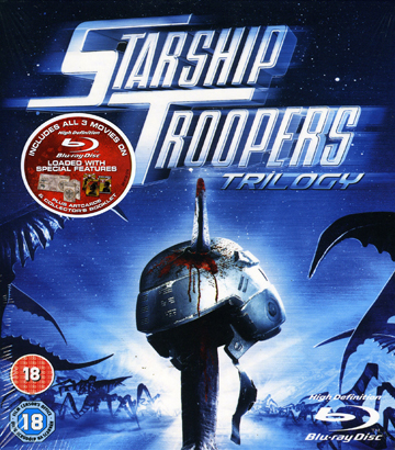 Starship Troopers Trilogy (3-disc) (Blu-ray) (film 2 ej svensk text)