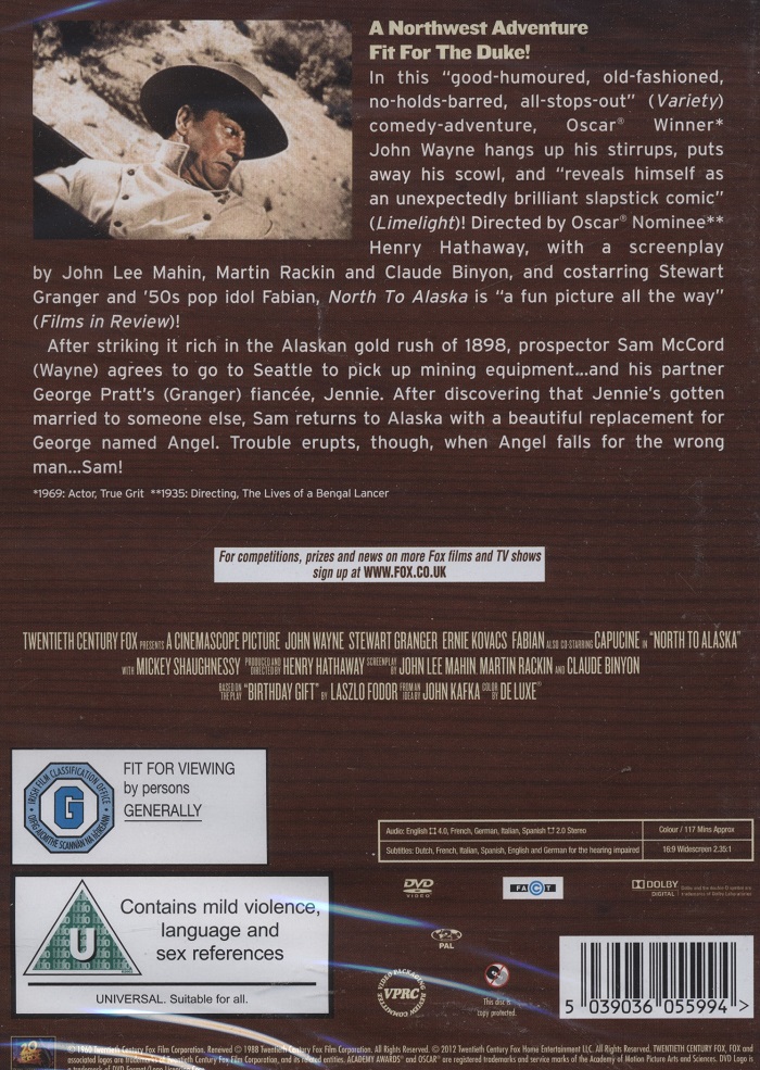 North To Alaska (ej svensk text) - 2