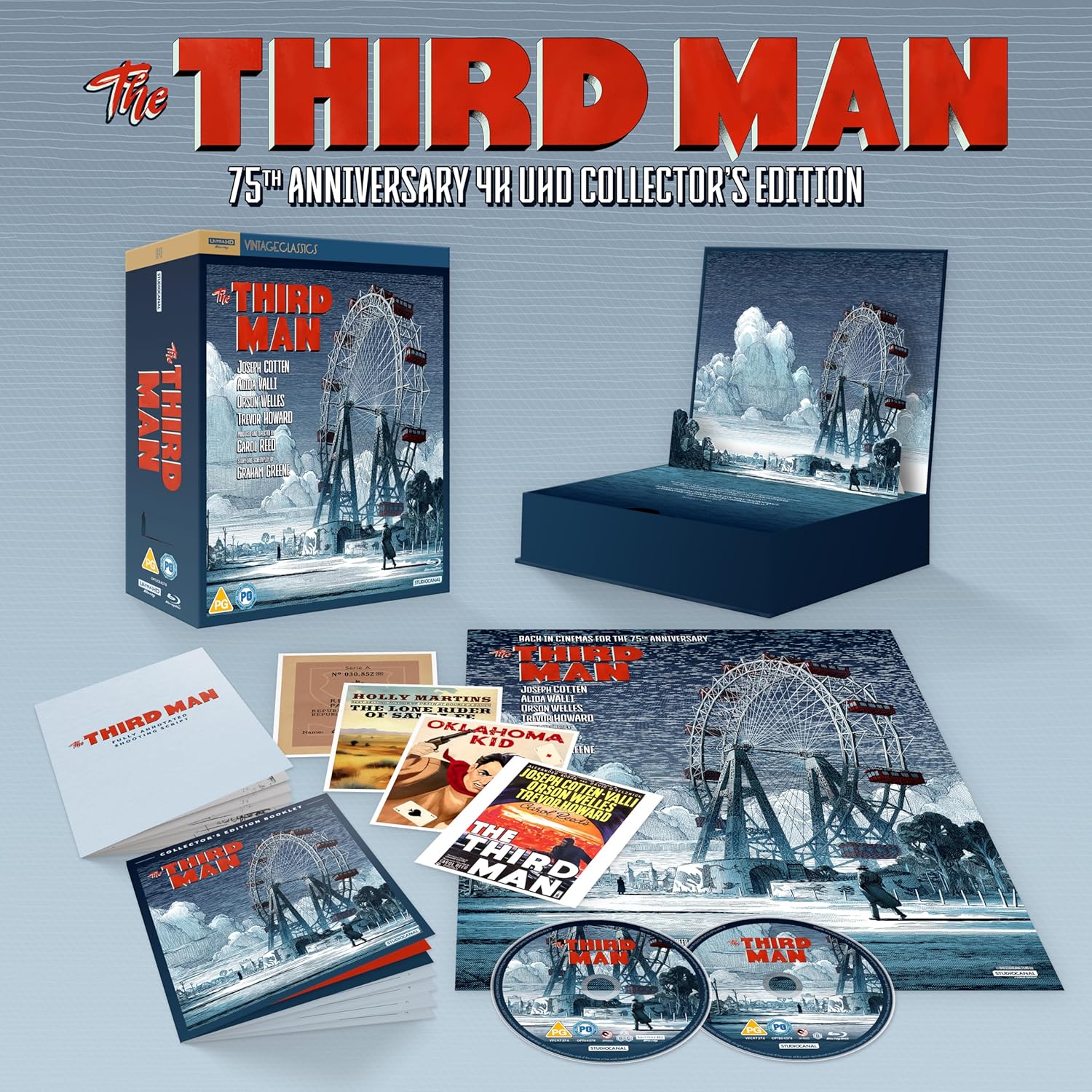 The Third Man (Limited Collector's Edition) (ej svensk text) (4K Ultra HD + Blu-Ray) - 2
