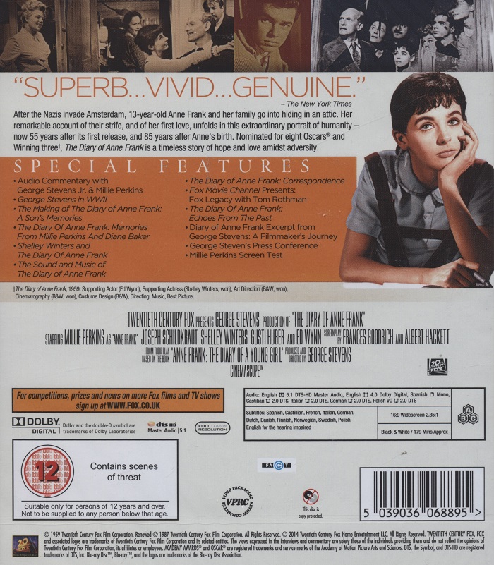 Anne Franks Dagbok (Blu-ray) - 2