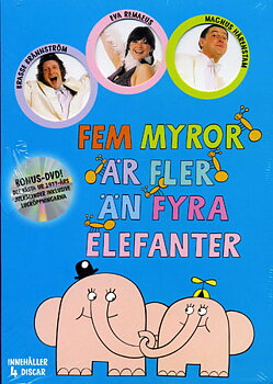 5 Myror Är Fler Än 4 Elefanter Box (4-disc)