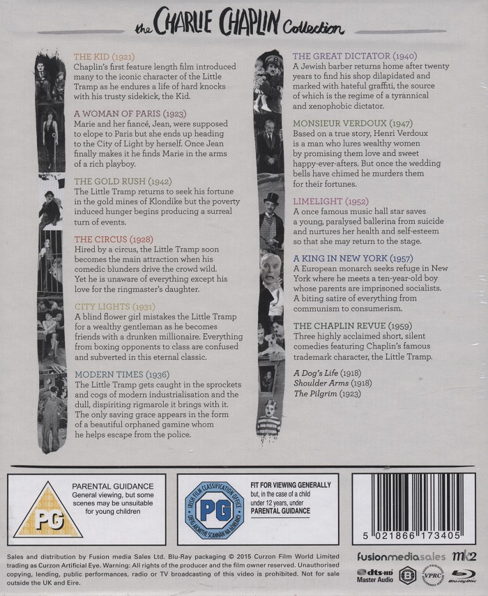 Charlie Chaplin Collection (11-disc) (ej svensk text) (Blu-ray) - 2