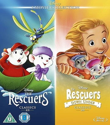 The Rescuers/The Rescuers Down Under (ej svensk text/tal) (Blu-ray)