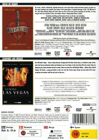 Leaving Las Vegas / Wild At Heart (2-disc) - 2
