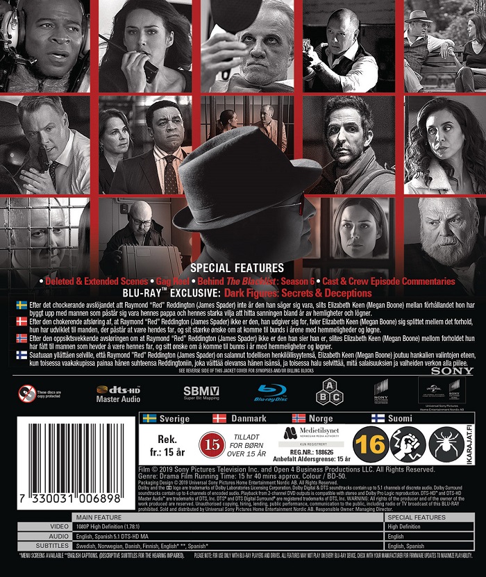 Blacklist - Säsong 6 (Blu-ray) - 2