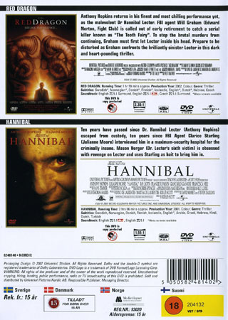 Hannibal / Red Dragon (2-disc) - 2