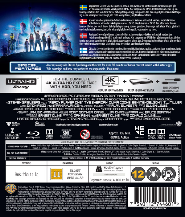 Ready Player One (4K Ultra HD Blu-ray) - 2