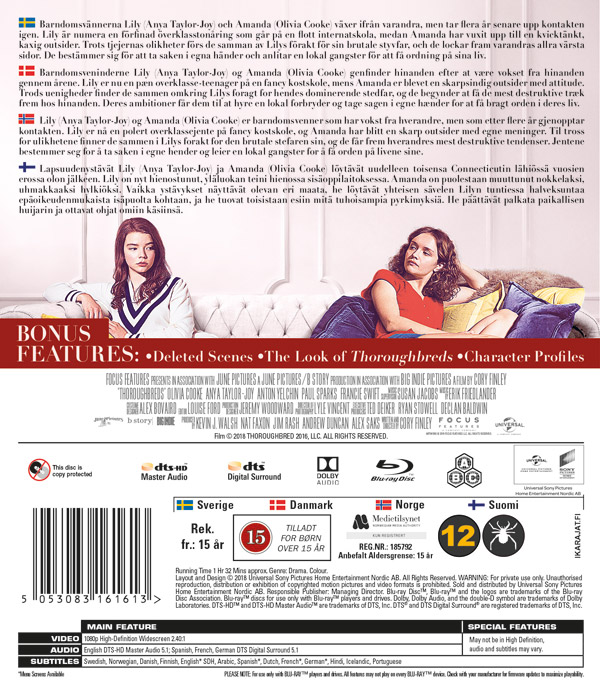 Thoroughbreds (Blu-ray) - 2
