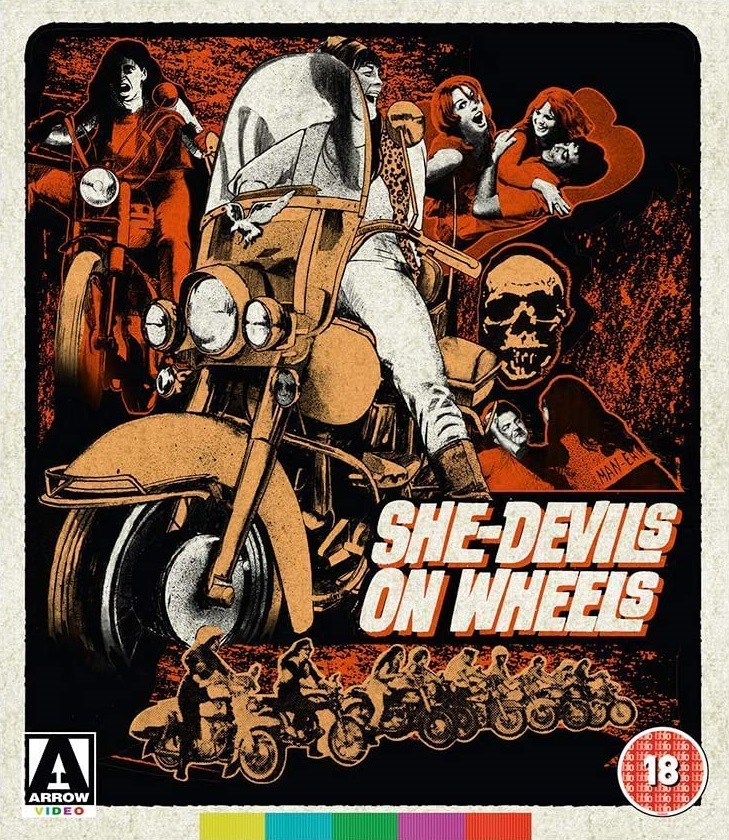 She-Devils On Wheels (ej svensk text) (Blu-ray)