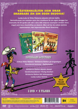 Lucky Luke - Box 1 (Tecknad) (3-disc) - 2