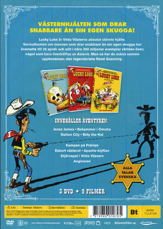 Lucky Luke - Box 2 (Tecknad) (3-disc) - 2