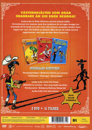 Lucky Luke - Box 3 (Tecknad) (3-disc) - 2