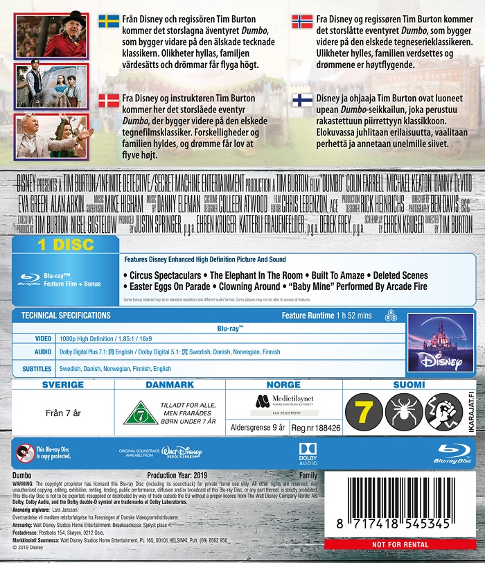 Dumbo (Blu-ray) - 2